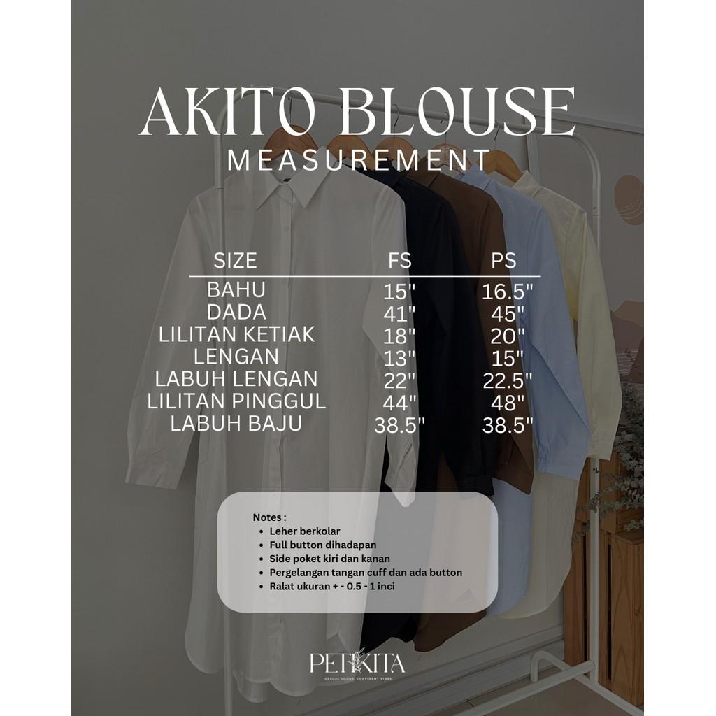 AKITO BLAUS PETIKITA KASUAL