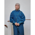 NURA SET PETIKITA KASUAL-MEDIUM BLUE