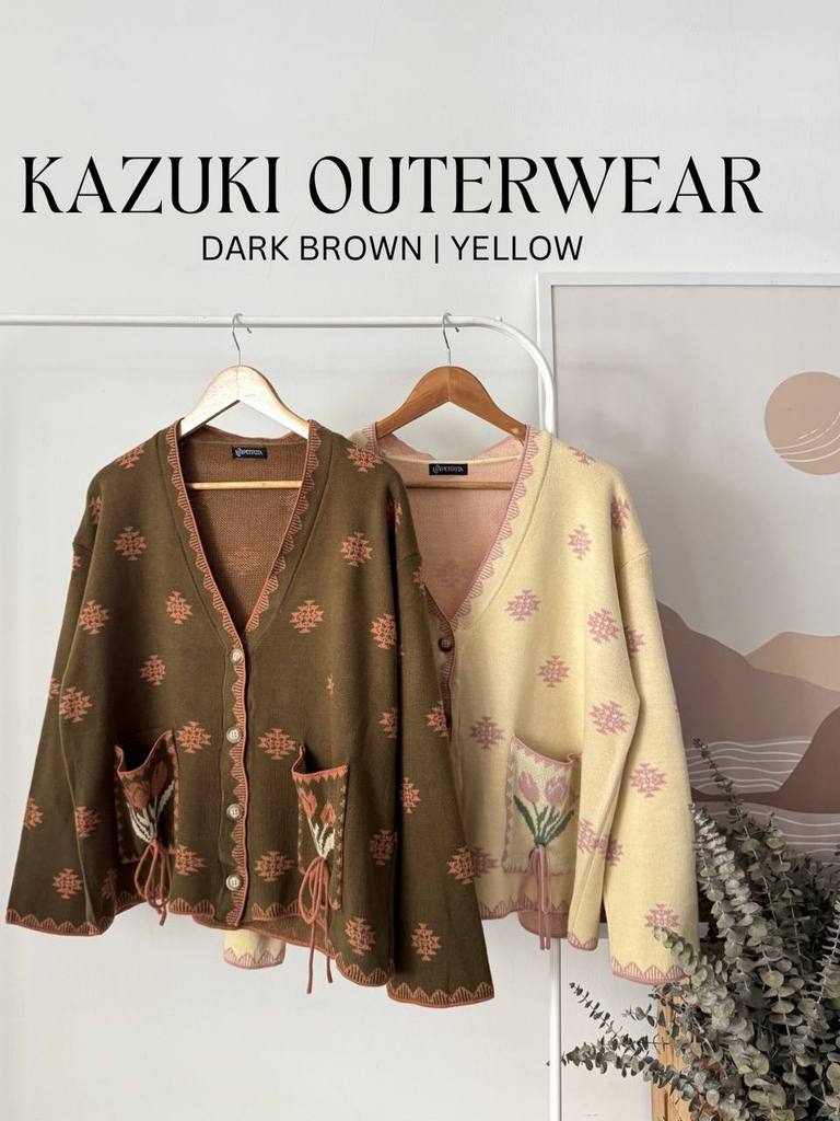 KAZUKI KARDIGAN PETIKITA KASUAL