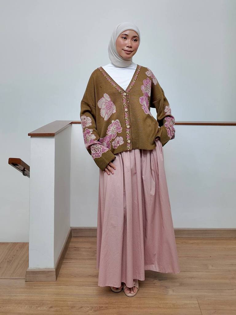 DAINA KARDIGAN PETIKITA KASUAL