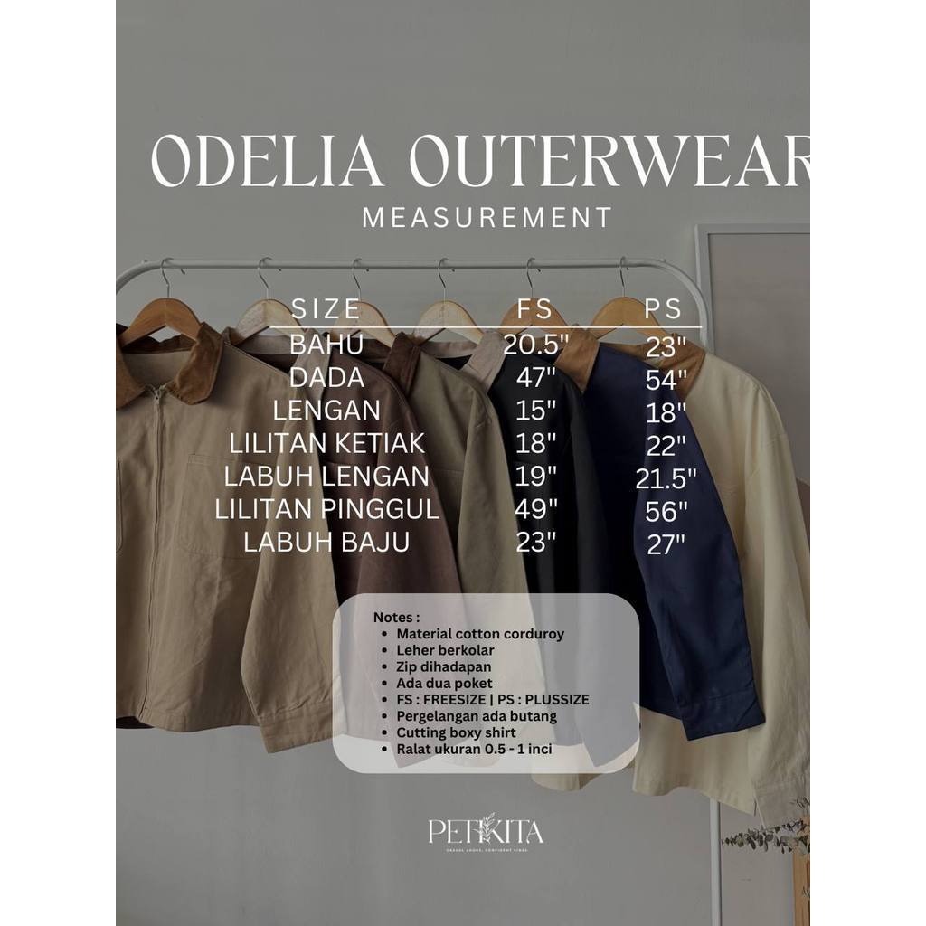ODELIA OUTERWEAR PETIKITA KASUAL