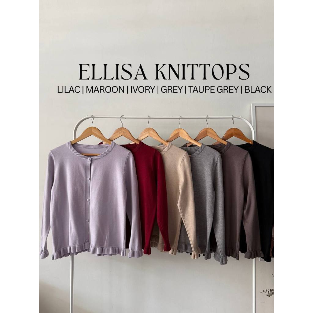 ELLISA TOPS PETIKITA KASUAL