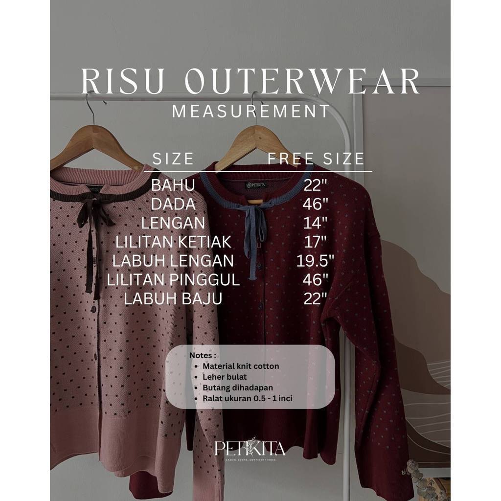 RISU OUTERWEAR PETIKITA KASUAL