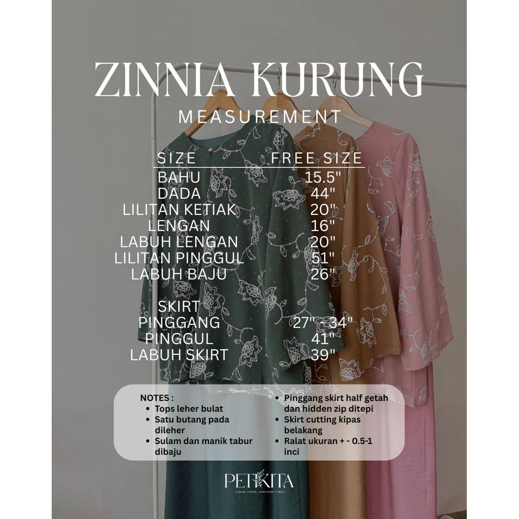 ZINNIA KURUNG PETIKITA RAYA 2026