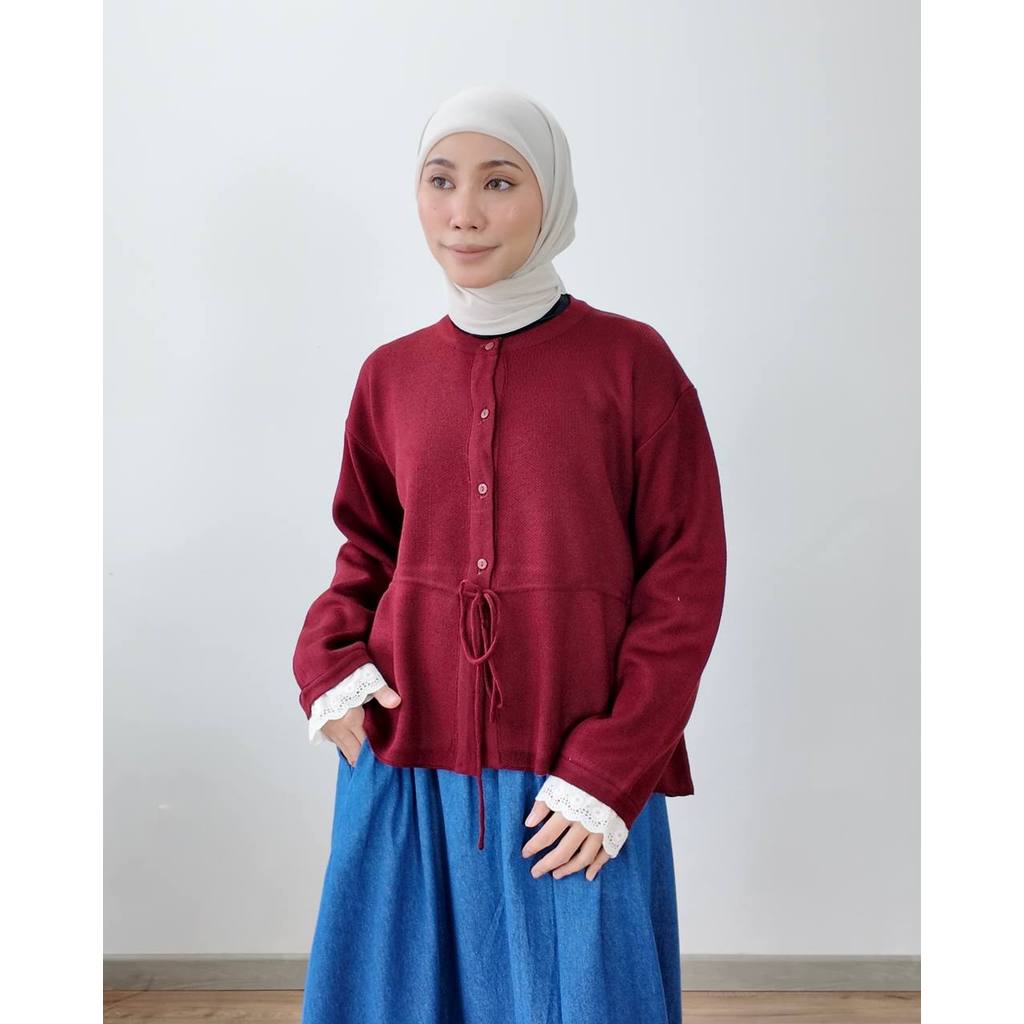 CHIHARU KARDIGAN PETIKITA KASUAL