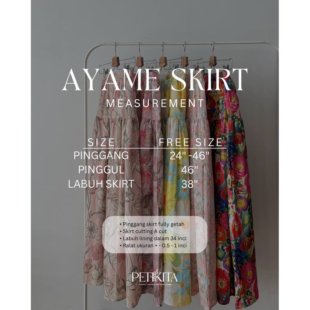 AYAME SKIRT PETIKITA KASUAL