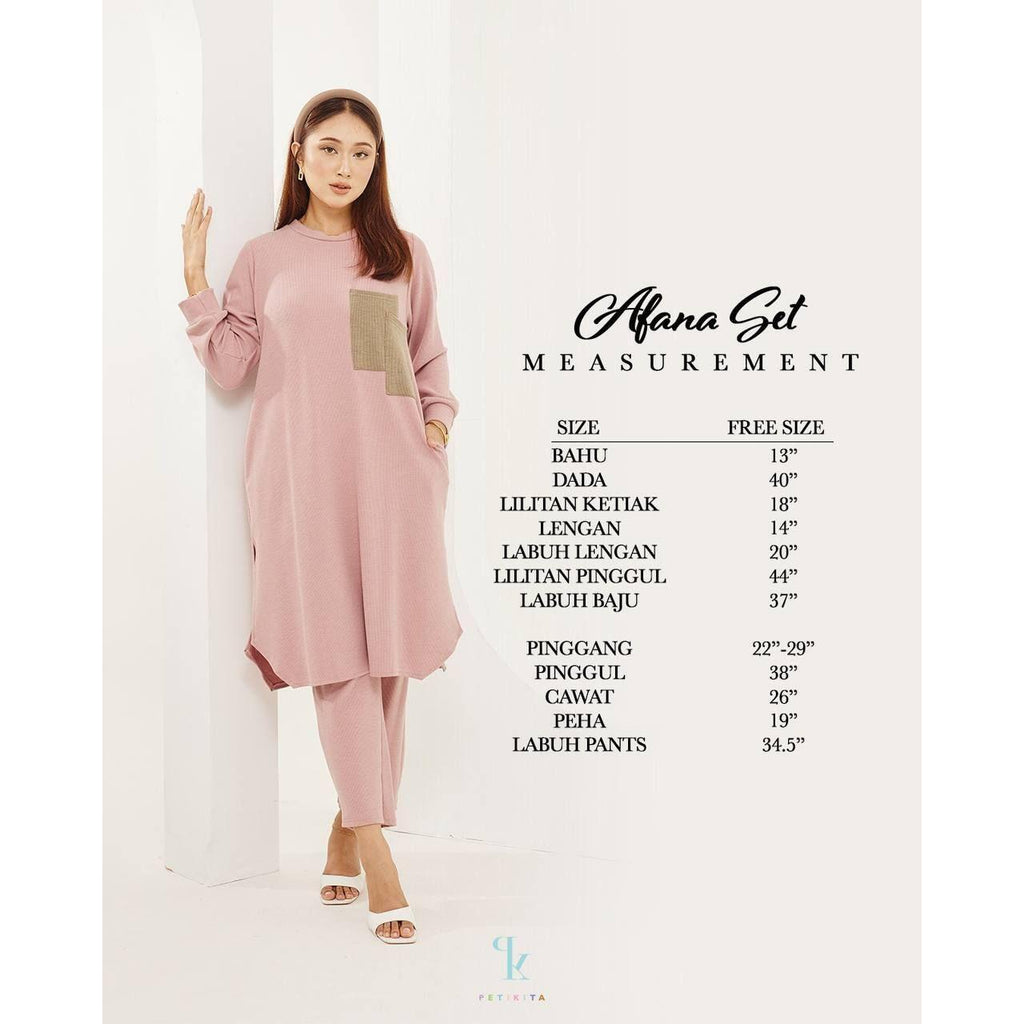 AFANA SET BY PETIKITA CASUAL