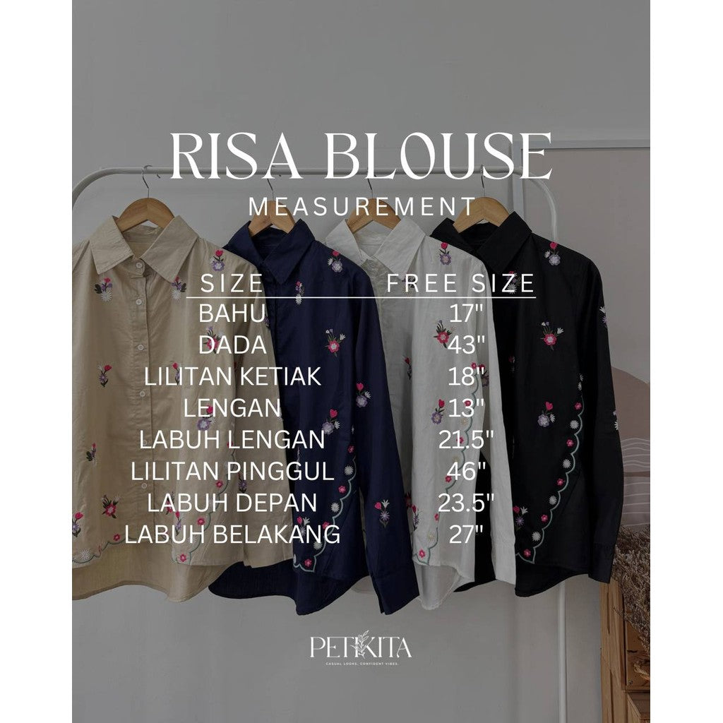RISA BLAUS PETIKITA KASUAL