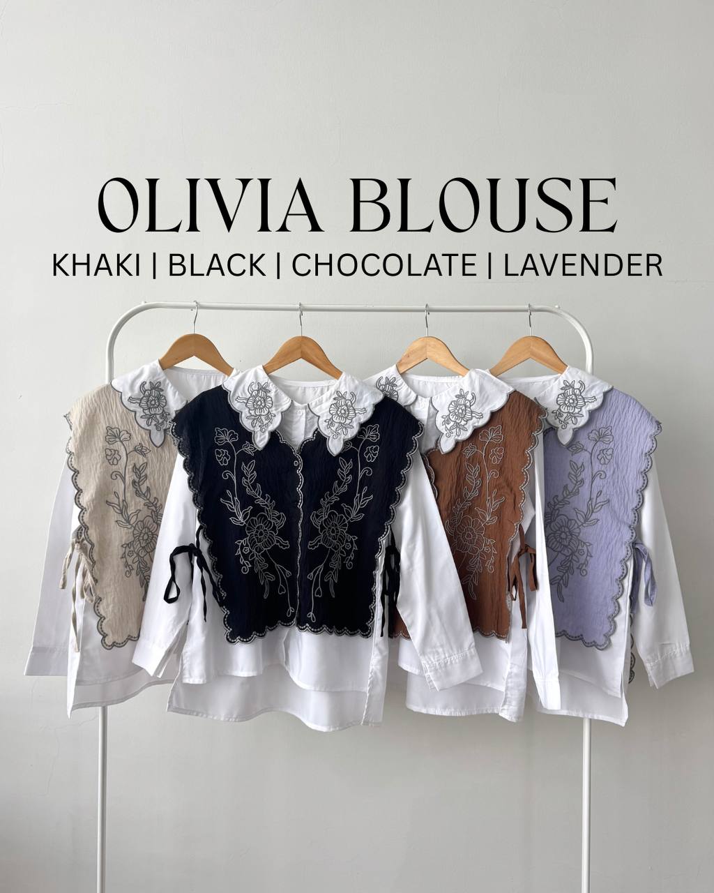 OLIVIA BLOUSE BY PETIKITA CASUAL
