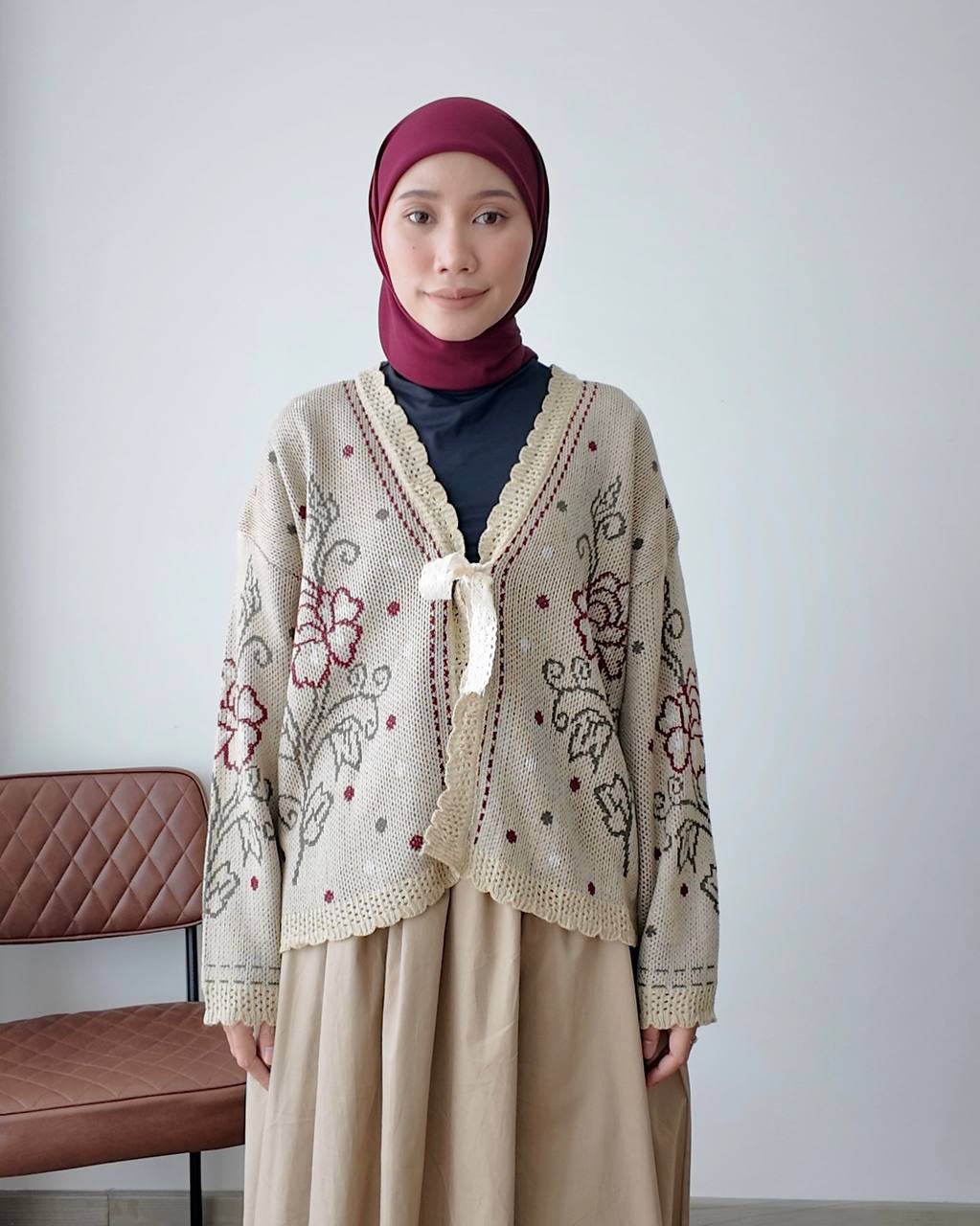 ALVA KARDIGAN PETIKITA KASUAL