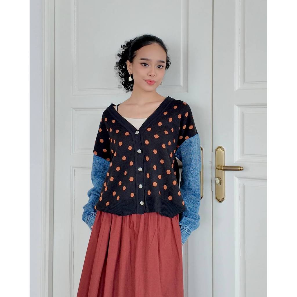 HARUKA KARDIGAN PETIKITA KASUAL